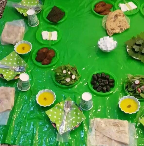 عکس سفره بی بی سه شنبه