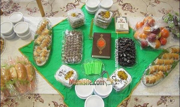 عکس سفره بی بی سه شنبه