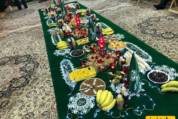 عکس سفره بی بی سه شنبه