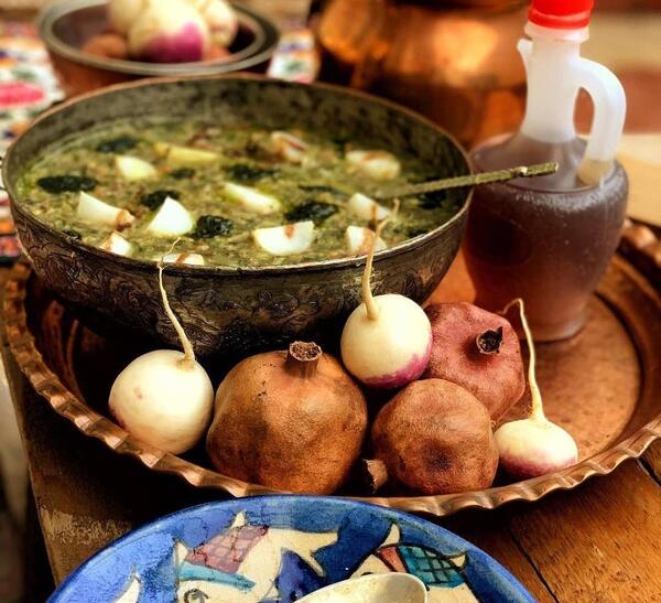 عکس سفره بی بی سه شنبه
