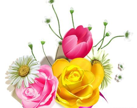 عکس تبریک گل