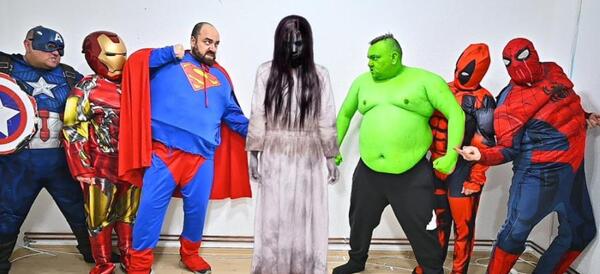 عکس مرد عنکبوتی زشت