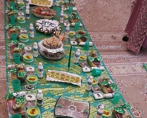 عکس سفره حضرت زینب