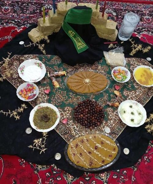 عکس سفره حضرت زینب