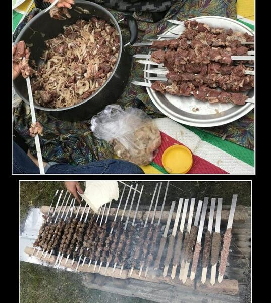 عکس سفره حضرت زینب