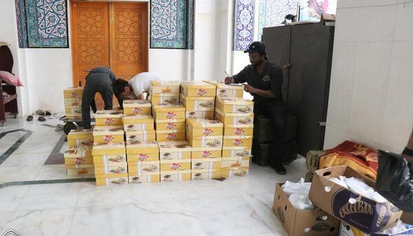 عکس سفره حضرت زینب