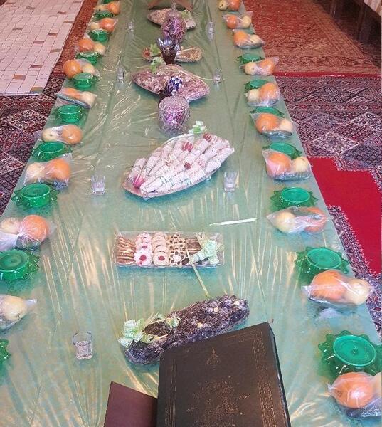 عکس سفره حضرت زینب