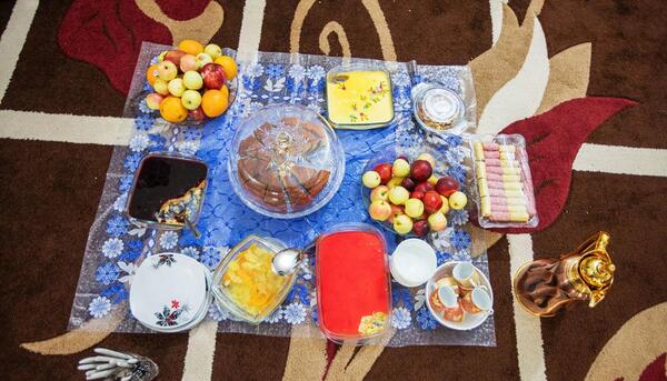 عکس عید فطر سفره