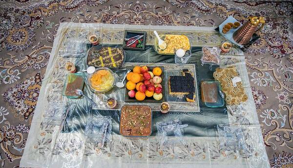 عکس عید فطر سفره
