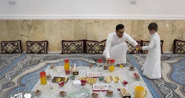 عکس عید فطر سفره