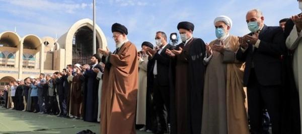 عکس نماز عید فطر رهبری