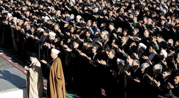عکس نماز عید فطر رهبری