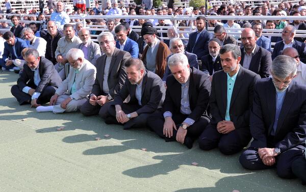 عکس نماز عید فطر رهبری