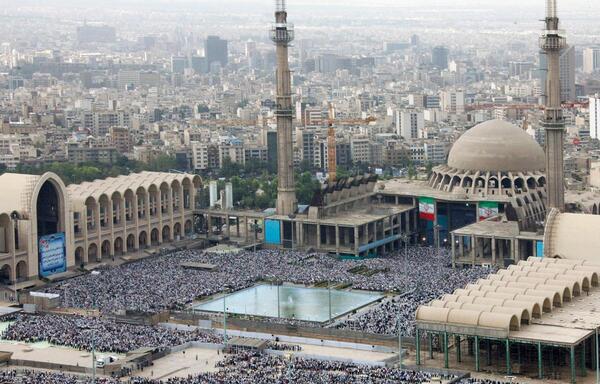 عکس نماز عید فطر رهبری
