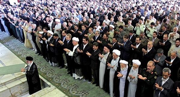 عکس نماز عید فطر رهبری