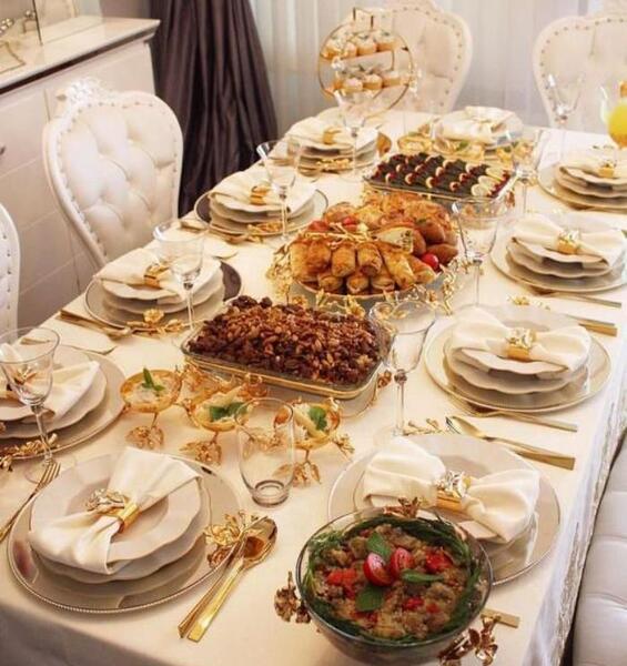 عکس سفره لاکچری