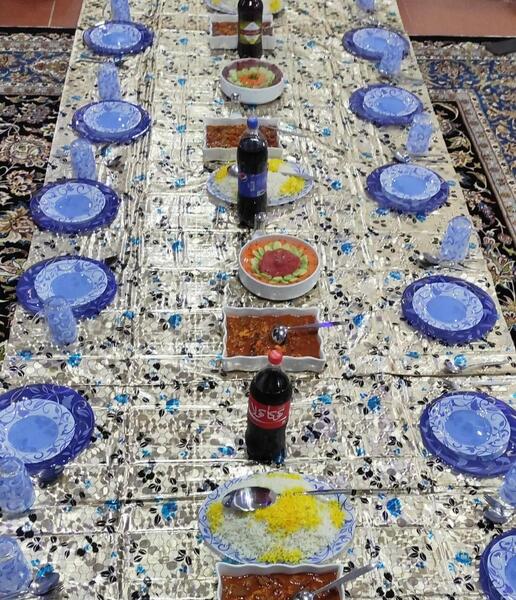 عکس سفره لاکچری