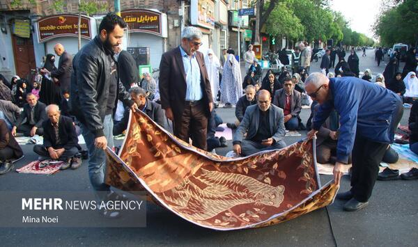عکس نماز عید فطر
