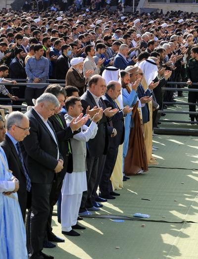 عکس نماز عید فطر
