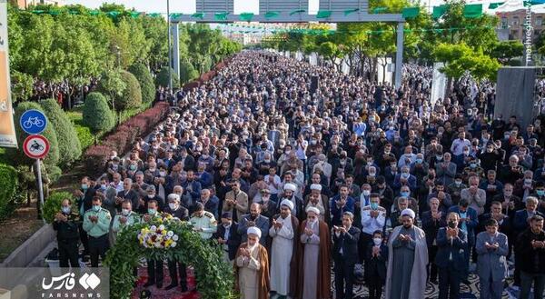 عکس نماز عید فطر
