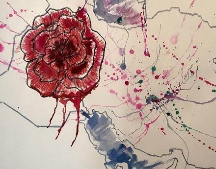 عکس نوشته سالگرد زلزله کرمانشاه