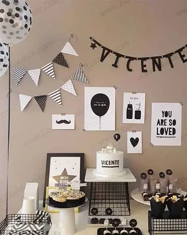 عکس دیزاین تولد دخترانه ساده