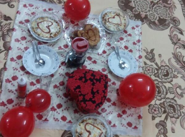 عکس سفره ولنتاین