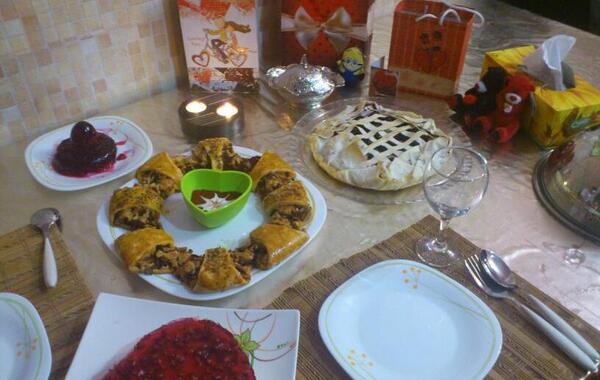 عکس سفره ولنتاین