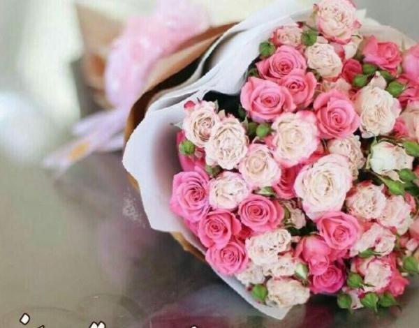 عکس نوشته صبح بخیر زیبا ی جمعه