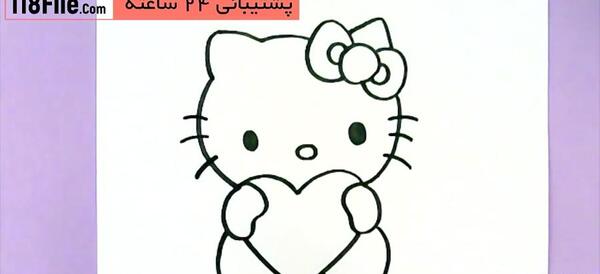 عکس نقاشی گربه ملوس