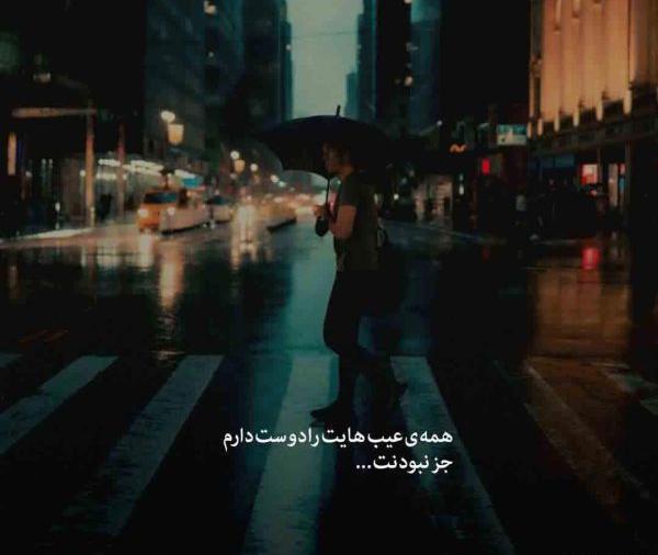 عکس نوشته گربه غمگین