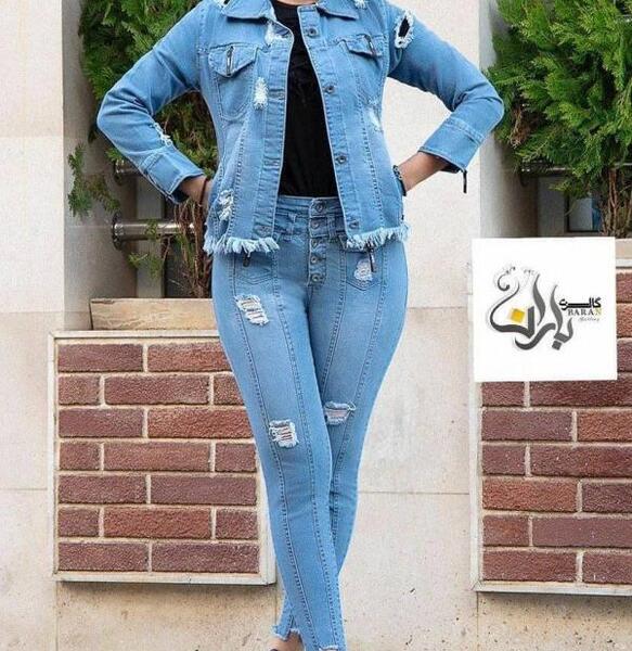 عکس مانتو و شلوار لی اسپرت