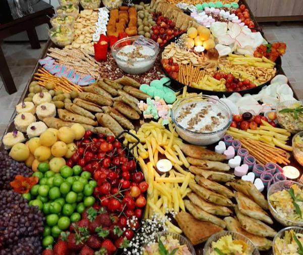 عکس دیزاین میز مزه