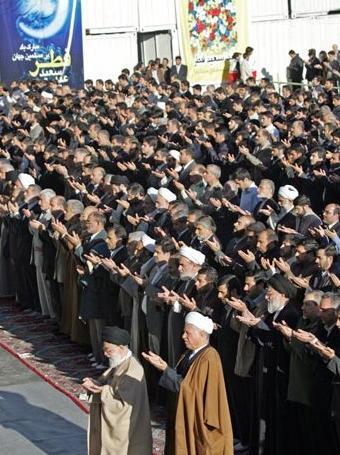 عکس های نماز عید فطر رهبری