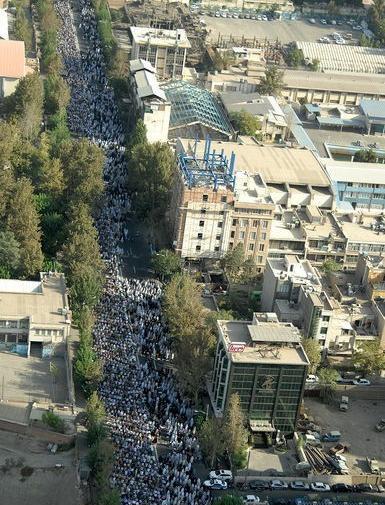 عکس های نماز عید فطر امروز تهران