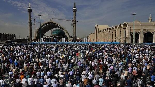 عکس های نماز عید فطر امروز تهران