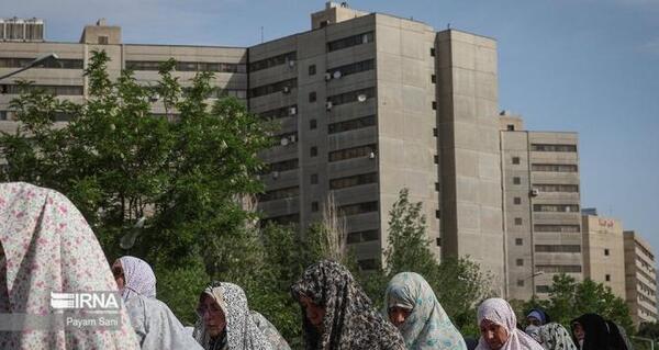 عکس های نماز عید فطر امروز تهران