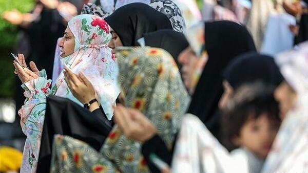 عکس های نماز عید فطر امروز تهران