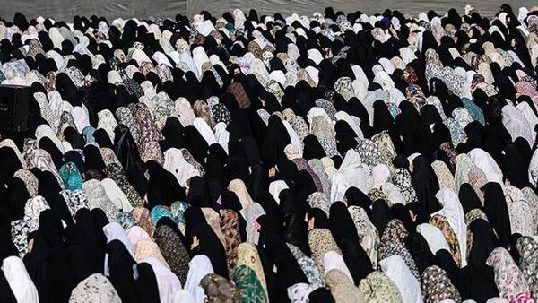 عکس های نماز عید فطر امروز تهران