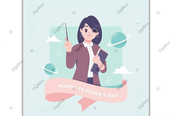 عکس تبریک روز معلم فانتزی