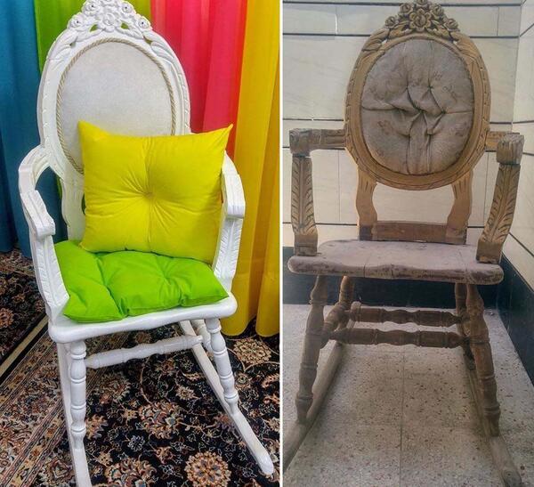 عکس مبل داغون