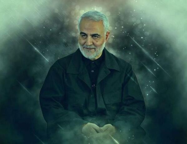عکس سالگرد حاج قاسم سلیمانی برای استوری