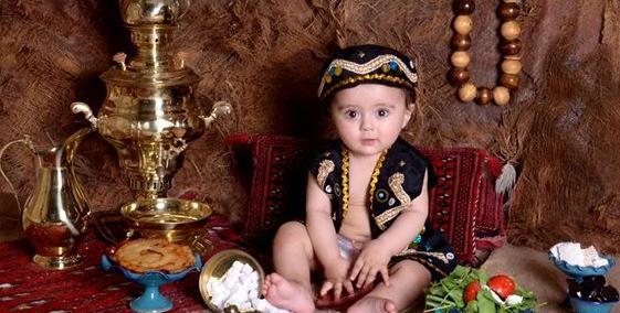 ایده عکس عید فطر نوزاد