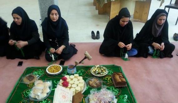 عکس سفره ختم صلوات