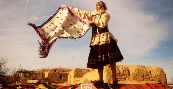 عکس سفره کردی خراسان شمالی