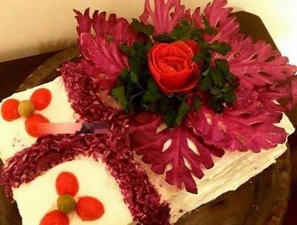 عکس دیزاین کیک مرغ