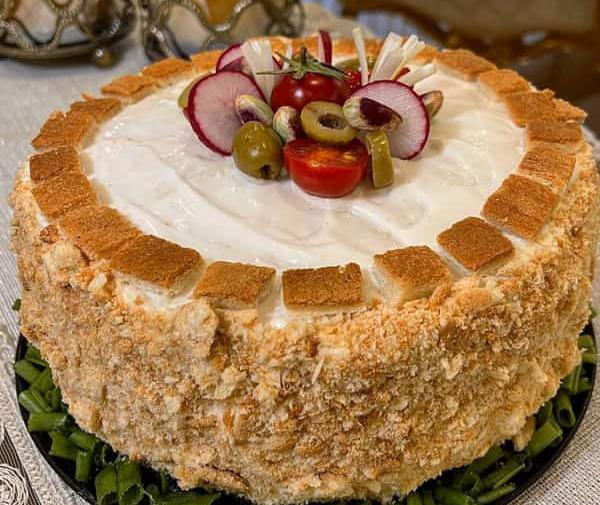 عکس دیزاین کیک مرغ