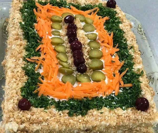 عکس دیزاین کیک مرغ