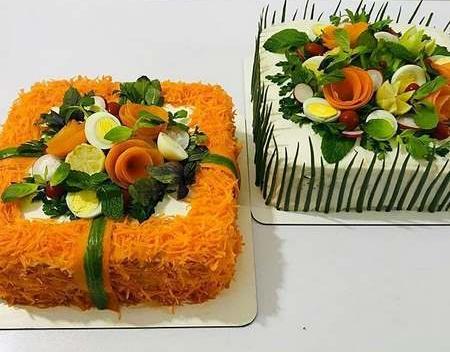عکس دیزاین کیک مرغ