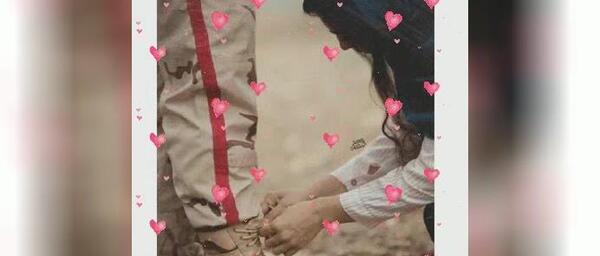 عکس نوشته دلتنگی پسر سربازم